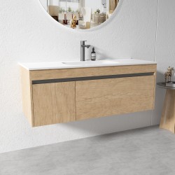 BC13 1200X460X460MM PLYWOOD WALL HUNG VANITY - LIGHT OAK WITH CERAMIC TOP BC13 1200X460X460MM PLYWOOD WALL HUNG VANITY - LIGHT OAK WITH CERAMIC TOP